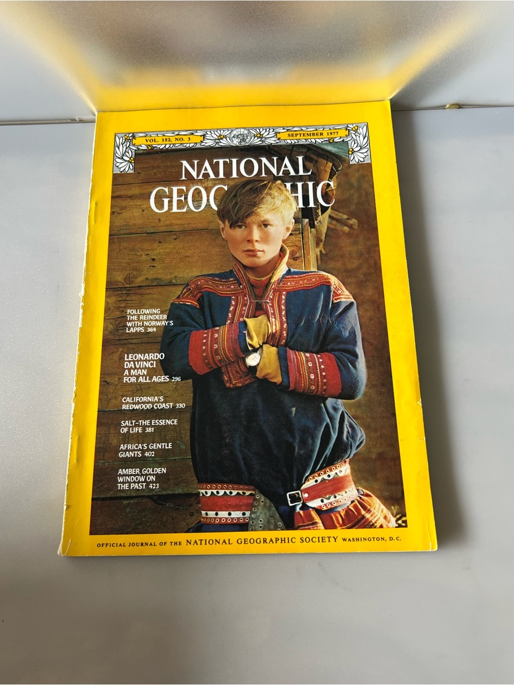 National Geographic Magazine from September 1977